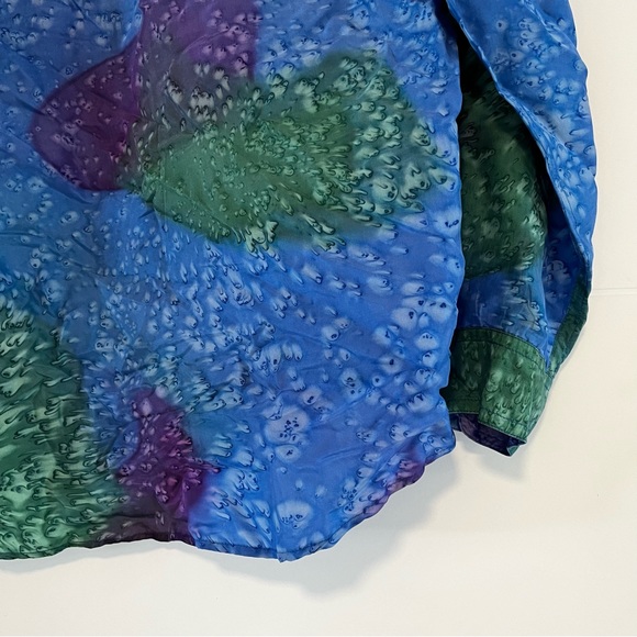 Footlocker | Vintage Silk Button Up - Picture 10 of 12